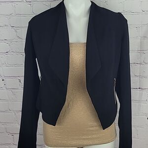 Dynamite Black Long Sleeve Open Front Jacket. Size XS.